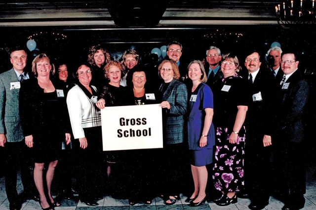 Gross School alumni at R.B. 30th